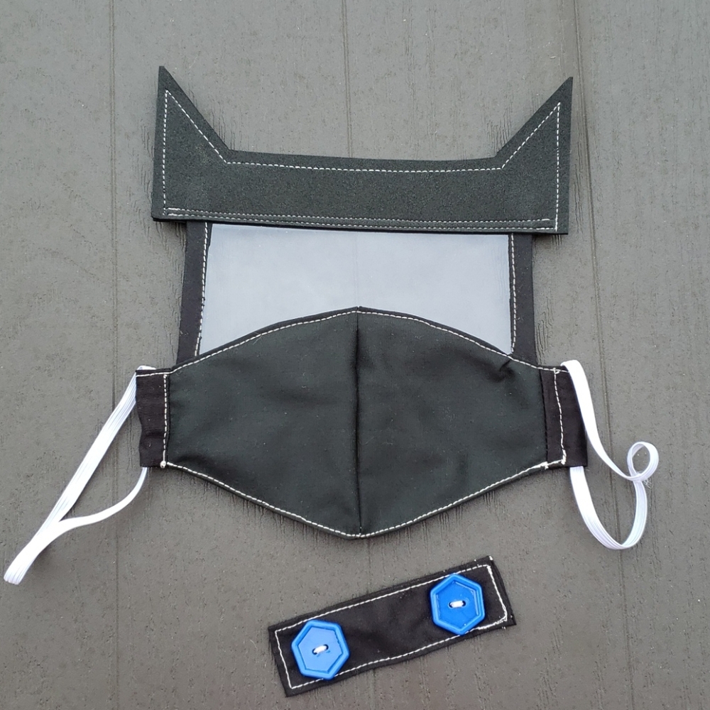Handmade kids face sheild/mask